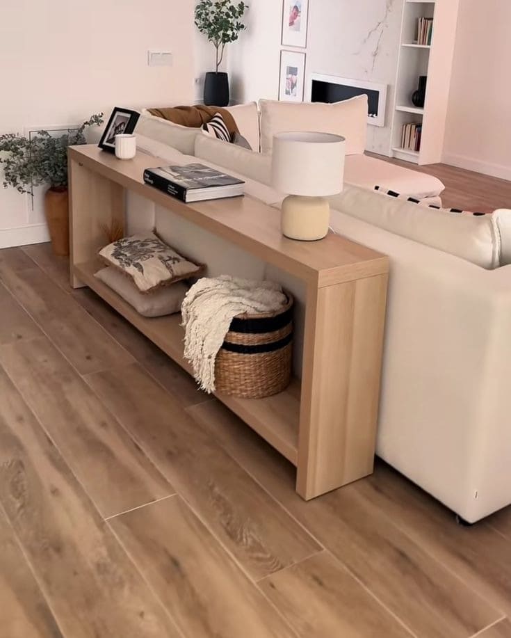 Mueble vajillero de madera artesanal modelo 2