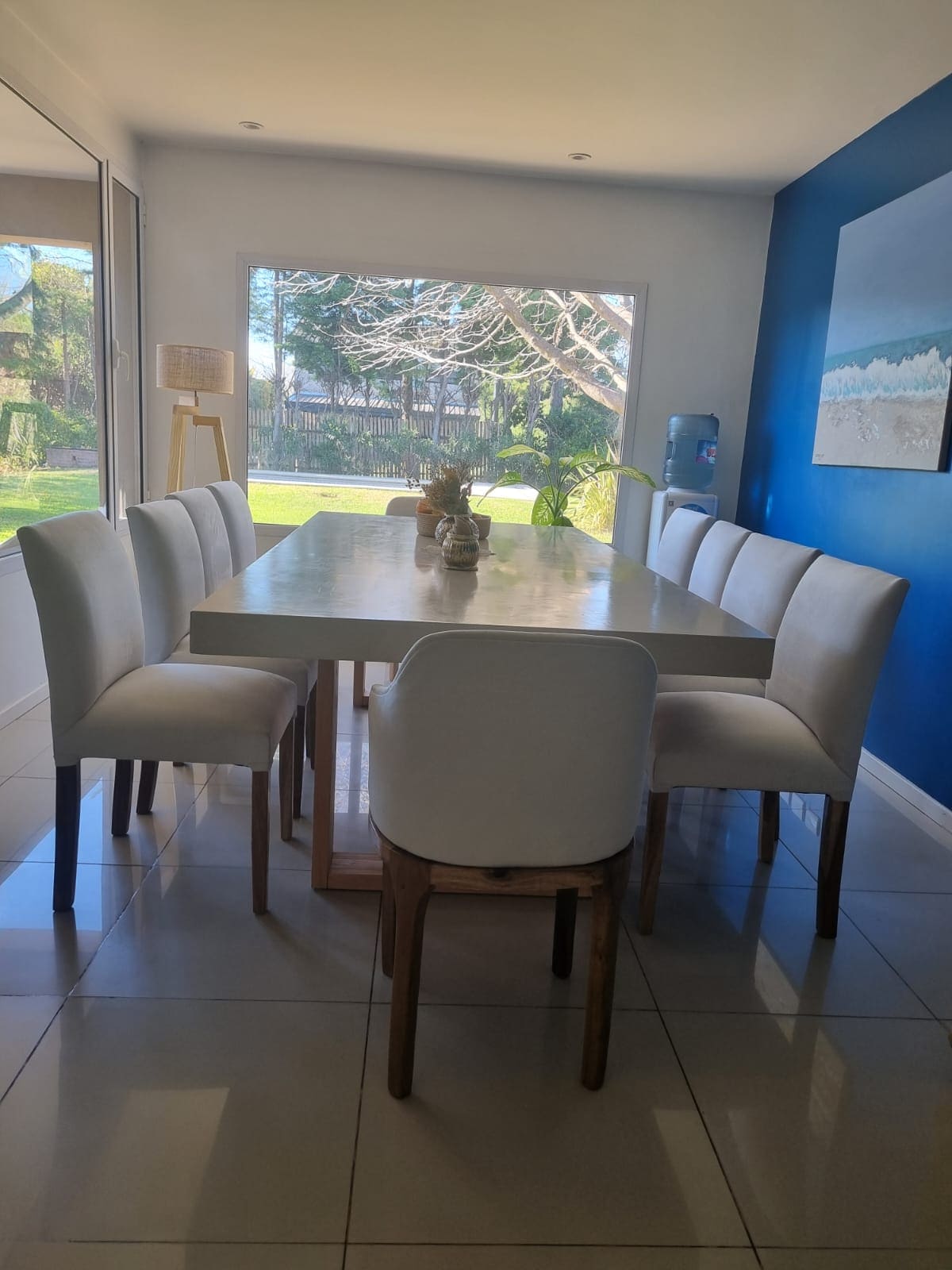 Silla tapizada y cabecero artesanal modelo 4